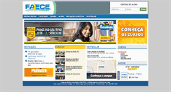 Desktop Screenshot of faece.edu.br